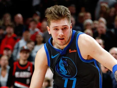 Luka Doncic practica cómo engañar a los árbitros