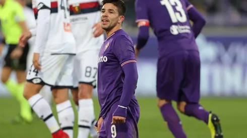 Genoa vs Fiorentina por la Serie A.