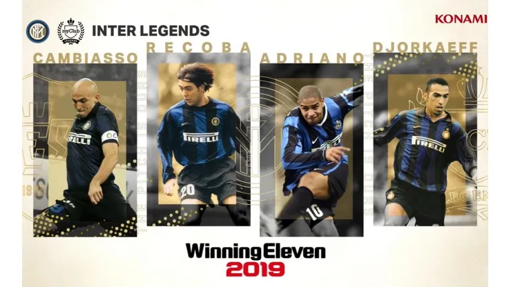 Las leyendas del Calcio llegan al PES 2019