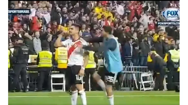 Fox Sports Brasil reveló imágenes inéditas del festejo de River en el Bernabéu
