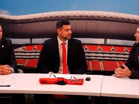 Higuera le metió mucha presión a Madrigal en su presentación como refuerzos de las Chivas