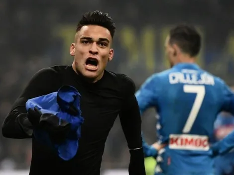 ¡Lautaro Martínez lo ganó para Inter a los 91'!