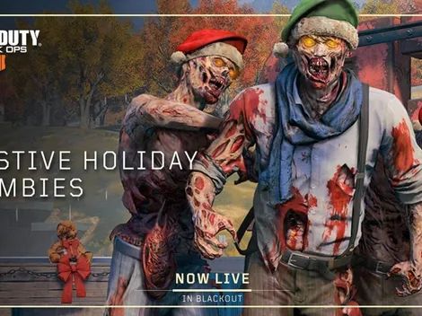 Zombies navideños en el Blackout de Call of Duty: Black Ops 4