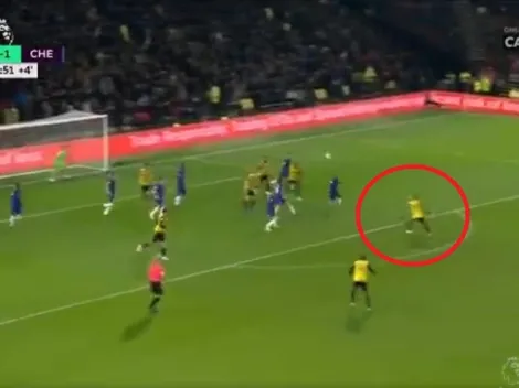 El Tucu está on fire: Pereyra le clavó al Chelsea un golazo de volea