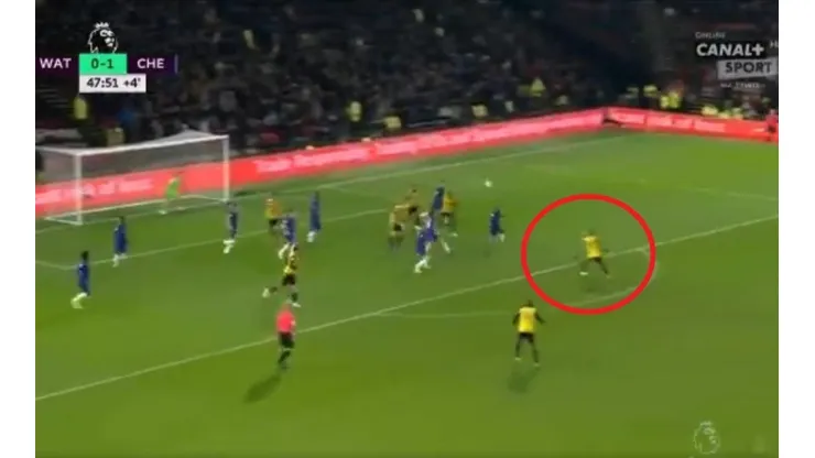 El Tucu está on fire: Pereyra le clavó al Chelsea un golazo de volea