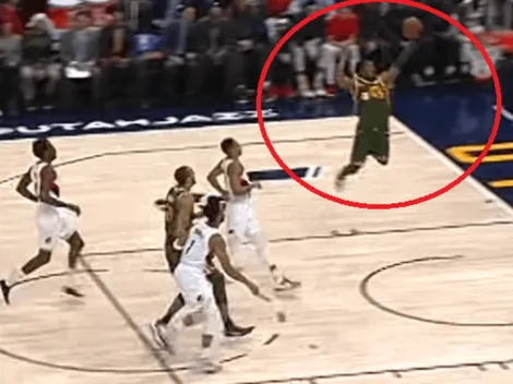 Donovan Mitchell y la clavada del año en la NBA