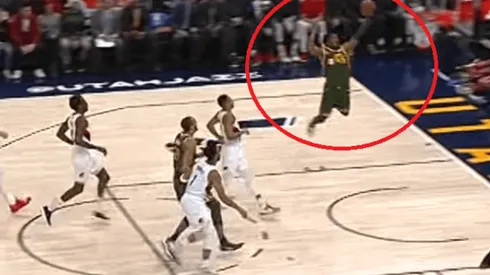 Donovan Mitchell y la clavada del año en la NBA