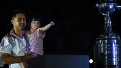 Ahora al Pity Martínez le dejaron un mensaje en la puerta de su casa