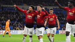 Manchester United vs Huddersfield por la Premier League.