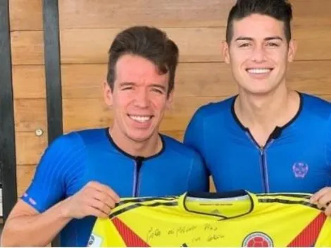 James Rodríguez cambió de rutina
