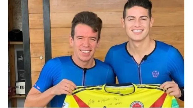 James Rodríguez cambió de rutina