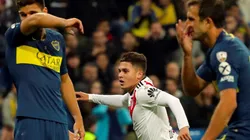 Quintero pasó el 25 con una camiseta ¡azul y amarilla!