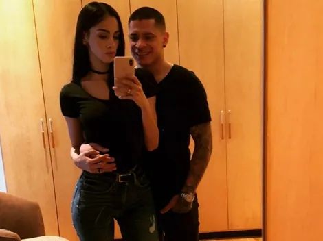 Con su esposa e hija, Iturbe también disfrutó de la Navidad