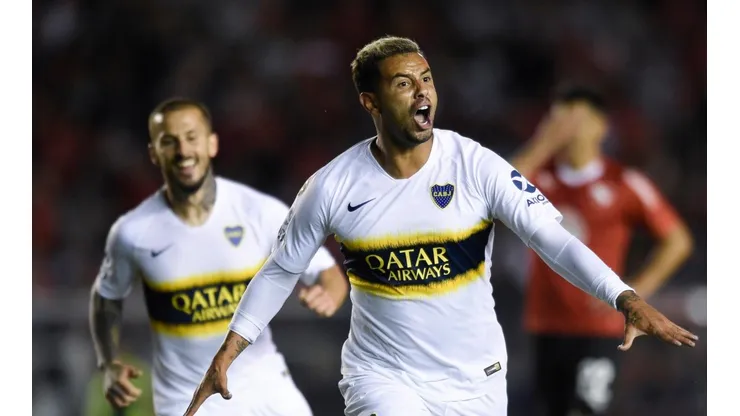 Foto de Edwin Cardona, jugador de Boca.