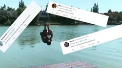 Zárate subió un video en sus vacaciones y los hinchas de River estallaron las redes burlándose