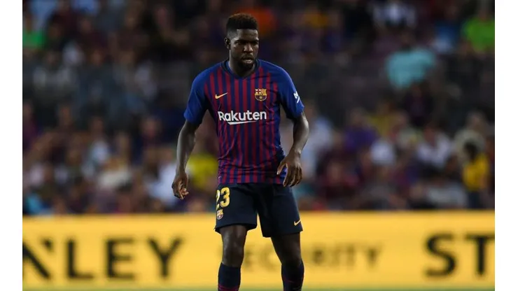 Samuel Umtiti, jugador de Barcelona.