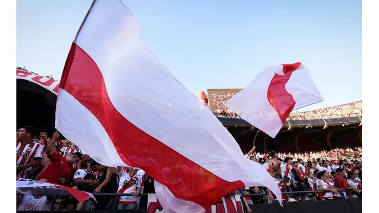 El Estadio Monumental, repleto.