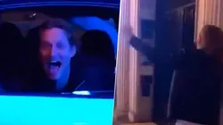 Nalbandian y el cruce con los hinchas de Boca.