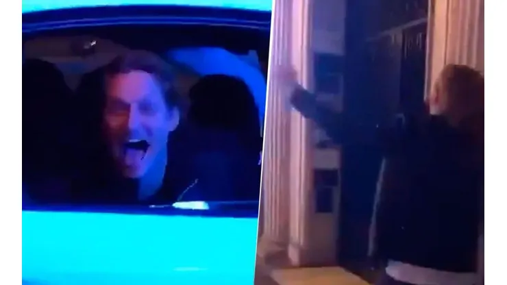 Nalbandian y el cruce con los hinchas de Boca.