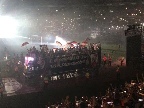 La inolvidable vuelta olímpica de los jugadores de River