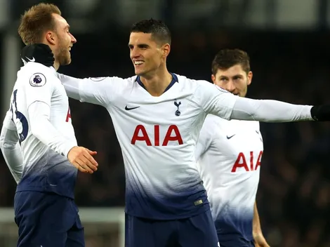 Tottenham aprovechó la fragilidad defensiva de Everton y lo llenó de goles