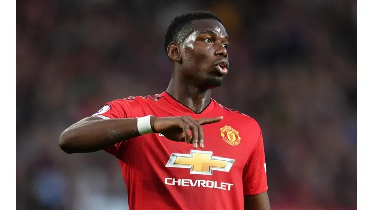 Paul Pogba en Manchester United.