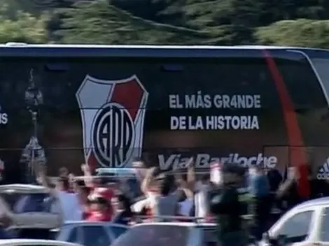Así fue la llegada de los campeones de América al Monumental