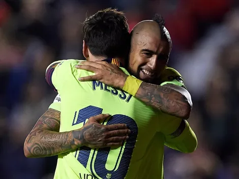 El jugador de Boca que se quedó con las camisetas de Messi y Vidal