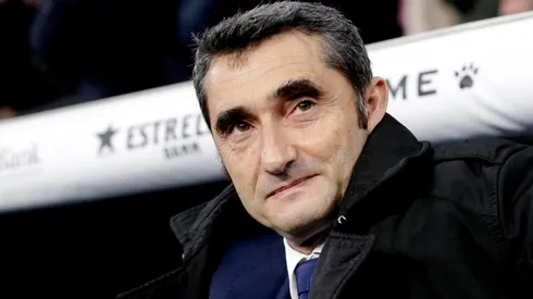 Ernesto Valverde, entrenador de Barcelona.