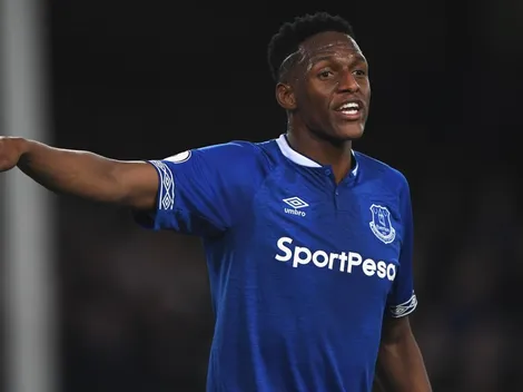 La pesadilla de Yerry Mina en Everton llegó a las tribunas
