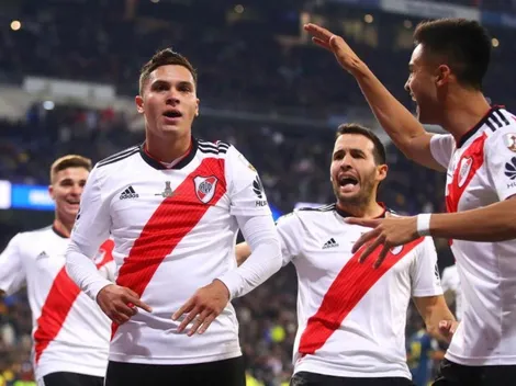 La foto de los jugadores de River llegando a Argentina con la Copa