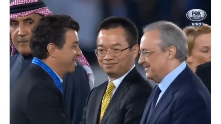 Florentino y Marcelo Gallardo.