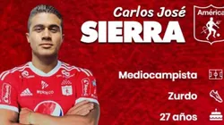Los escarlatas sumaron a Carlos Sierra