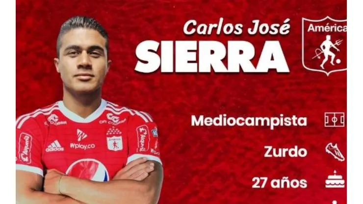 Los escarlatas sumaron a Carlos Sierra