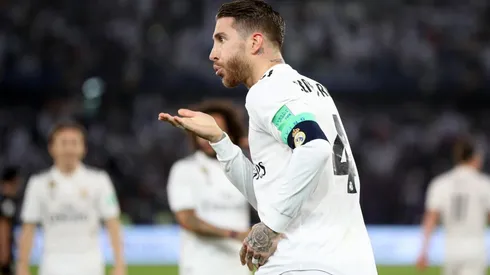 Sergio Ramos festeja ante Al Ain.