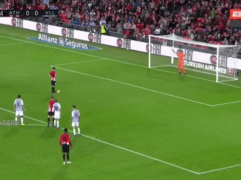 Este sí está enfermo: Aduriz descubrió una nueva manera de tirar penales