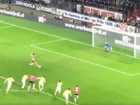 Ahora de penal, Lozano cerró otro triunfo de PSV
