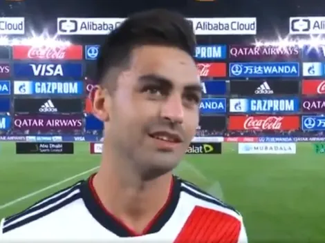 Muy emocionado: Pity Martínez dijo que algún día va a volver a River