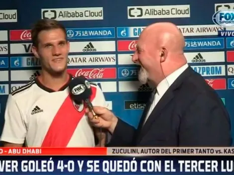A Zuculini le preguntaron si el Pity está loco y se deshizo en elogios