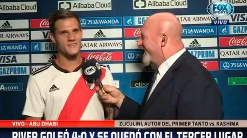 Zuculini en FOX Sports.