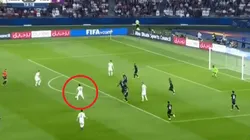 Por eso es el Balón de Oro: Modric controló y clavó un golazo para el 1-0