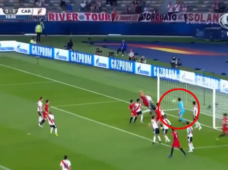 River marca horrible, pero Lux metió un manotazo a lo Armani