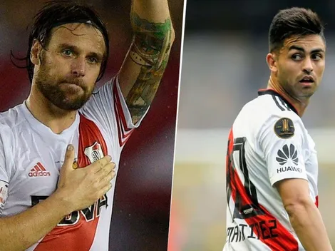 Cavenaghi se sacó una selfie con el Pity Martínez y le dedicó un mensaje en Instagram