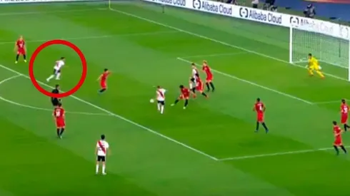 El último gol del Pity Martínez en River.