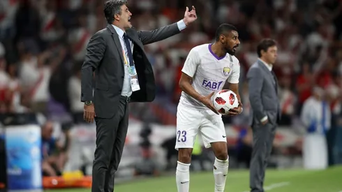 Zoran Mamic en el duelo ante River.