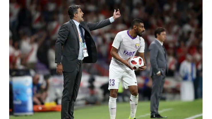 Zoran Mamic en el duelo ante River.