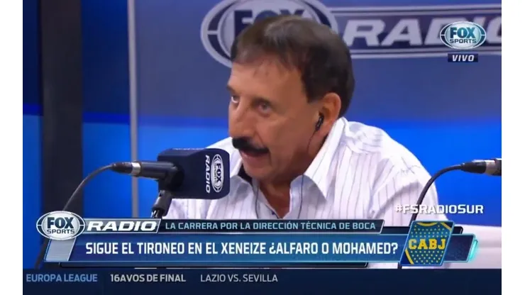Roberto Leto en Fox Sports Radio.