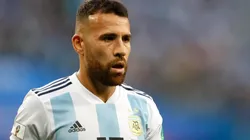 Nicolás Otamendi en la Selección Argentina.