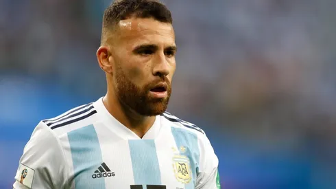 Nicolás Otamendi en la Selección Argentina.