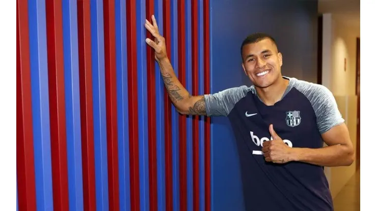 Jeison Murillo en Barcelona.